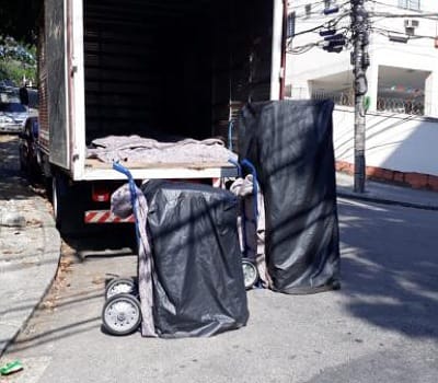 Material de Carregamento para Mudança na Barra da Tijuca